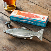 Rex London Fish Shaped Hip Flask